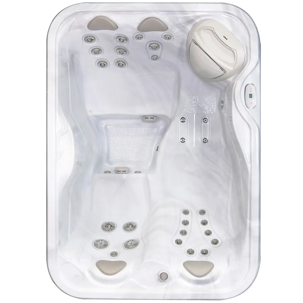 Hydropool Serenity 4300 Hot Tub top-down view