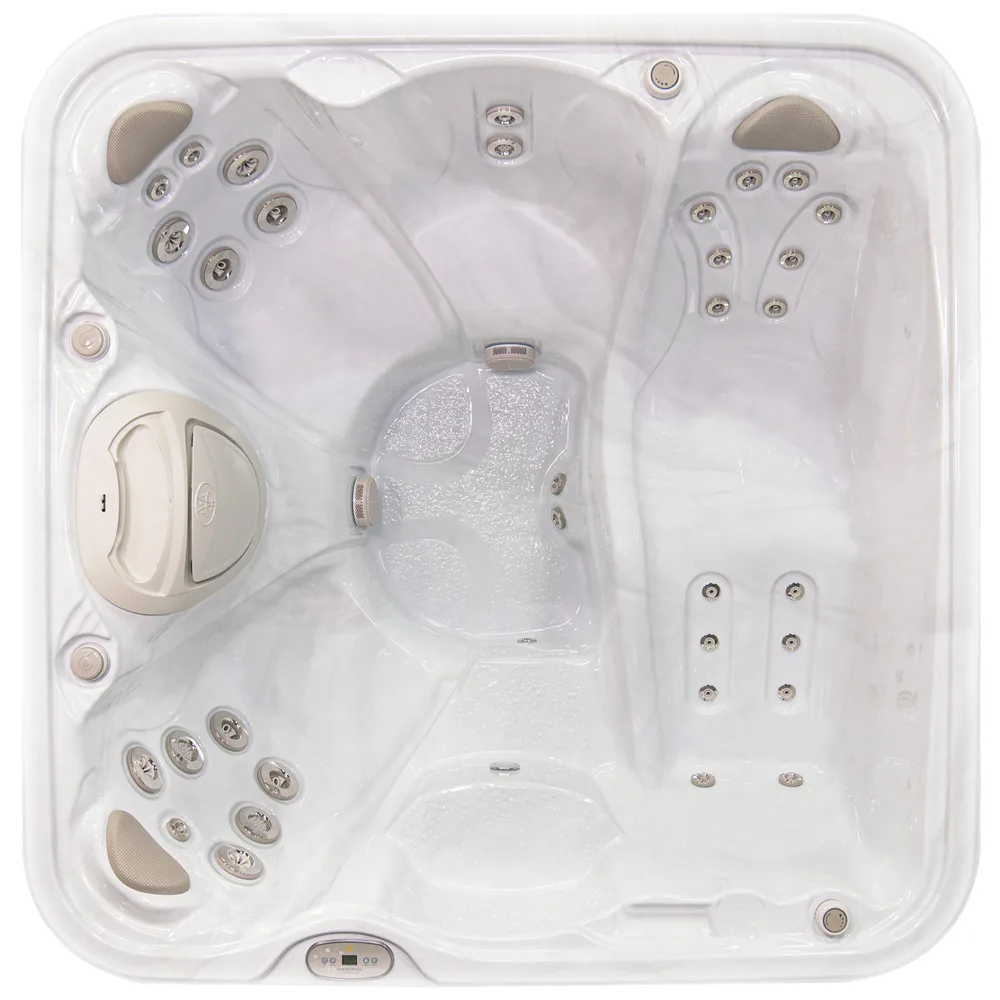 Hydropool Serenity 4500 Hot Tub top-down view