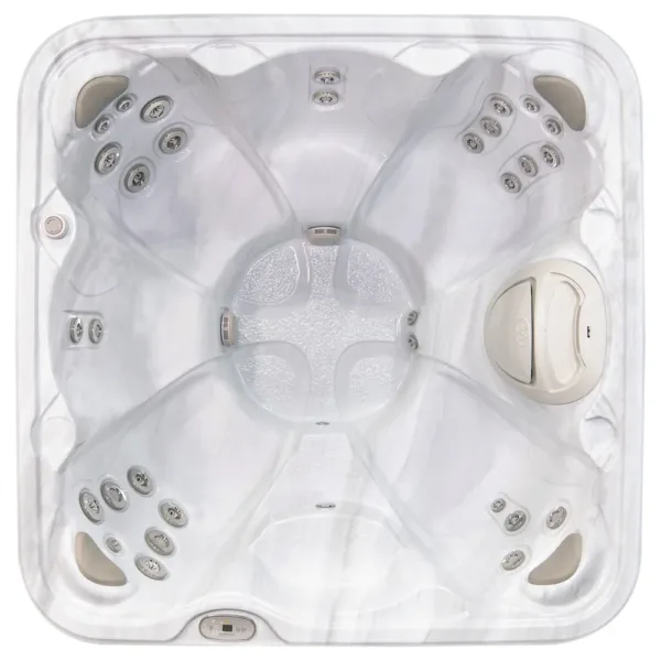 Hydropool Serenity 6600 Hot Tub top-down view